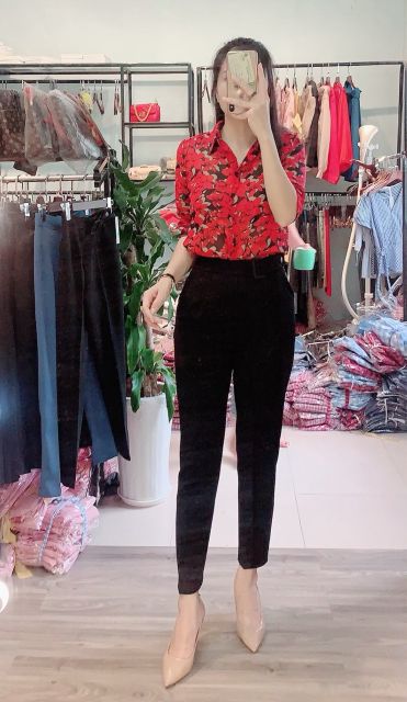 Quần Tây Nữ Xưởng Xuất Khẩu Lưng Cao - Đai Vuông | BigBuy360 - bigbuy360.vn