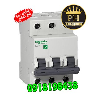 Cầu Dao Schneider MCB 3P, 4.5kA, 400V, C Curve 6A-63A