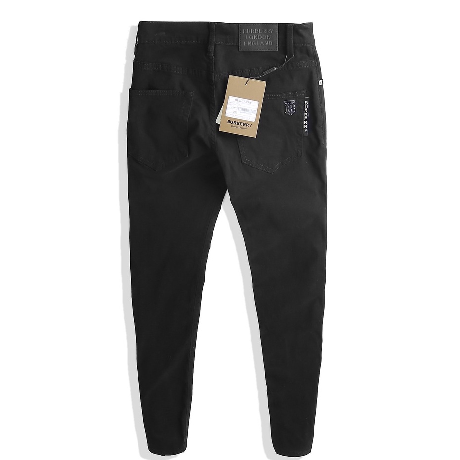 Quần Dài Kaki Nam BURBERRY LONDON ENGLAND Vải Co Giãn Hàng Xuất Xịn Có Big Size 4 Màu