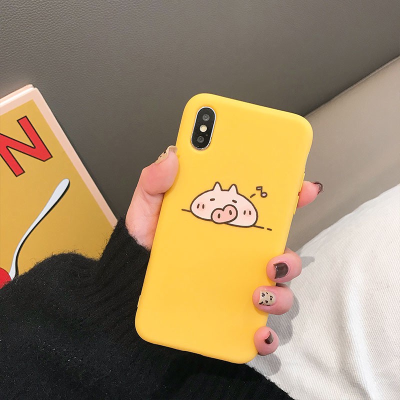 [ IPHONE ] Ốp Lưng Silicon Heo Thỏ Kute - B079 | BigBuy360 - bigbuy360.vn