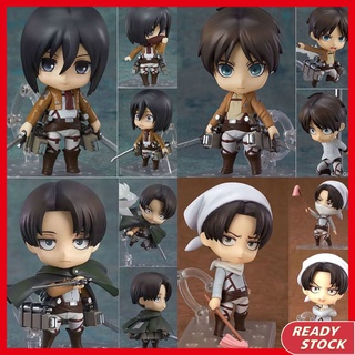 Nhân Vật Levi 390 Trong Attack on Titan# Mikasa 365# Eren 375# Mô Hình Đồ Chơi Chất Liệu PVC Dùng Để Làm Quà Sinh Nhật