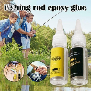Wpgy♦ 2 Keo Dán Cần Câu Cá Bằng Nhựa Epoxy AB Trong Suốt