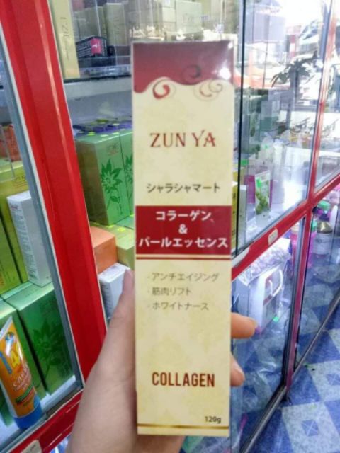 Sữa rửa mặt Collagen 3D Zun Ya Nhật Bản