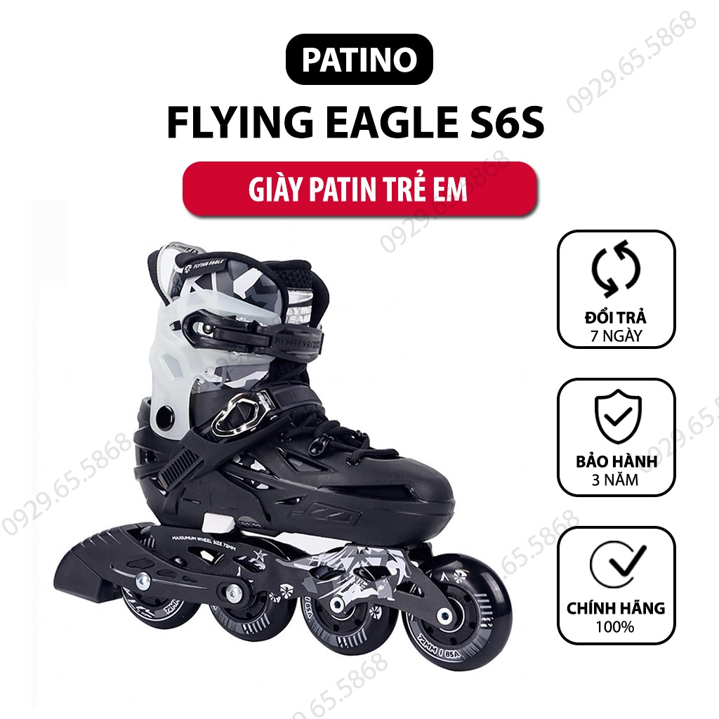 Giày patin trẻ em Flying Eagle S6S chính hãng giá tốt - PATINO
