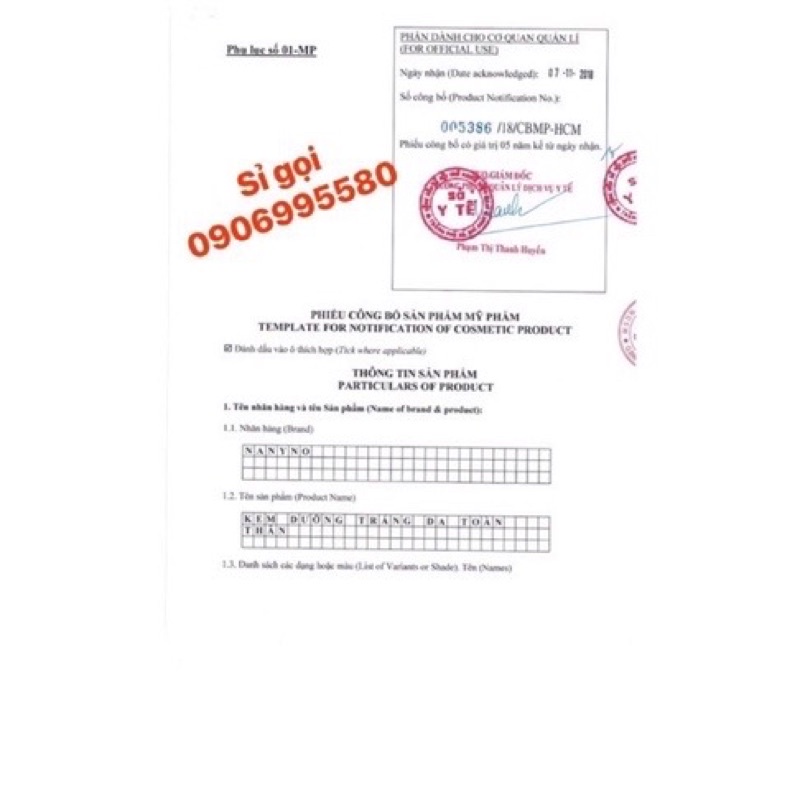 Kem body Nano White kem dưỡng trắng da toàn thân 250g