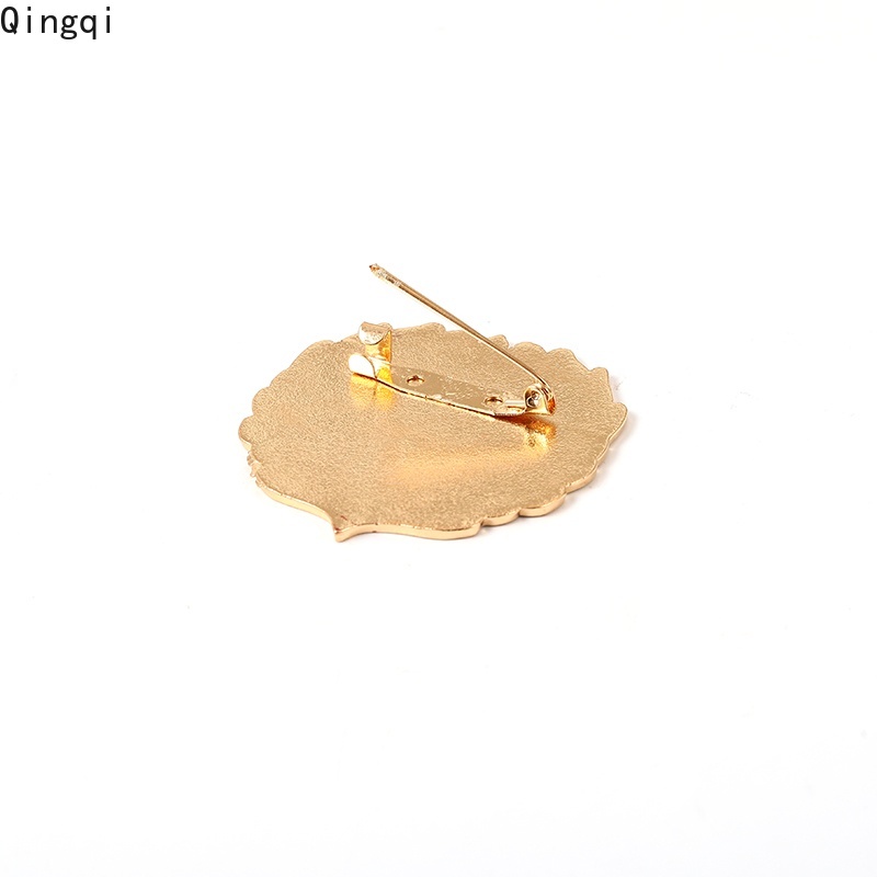 Ghim cài áo Miss Zoe kim loại tráng men hình hoa hồng/chú thiên nga cho bạn bè