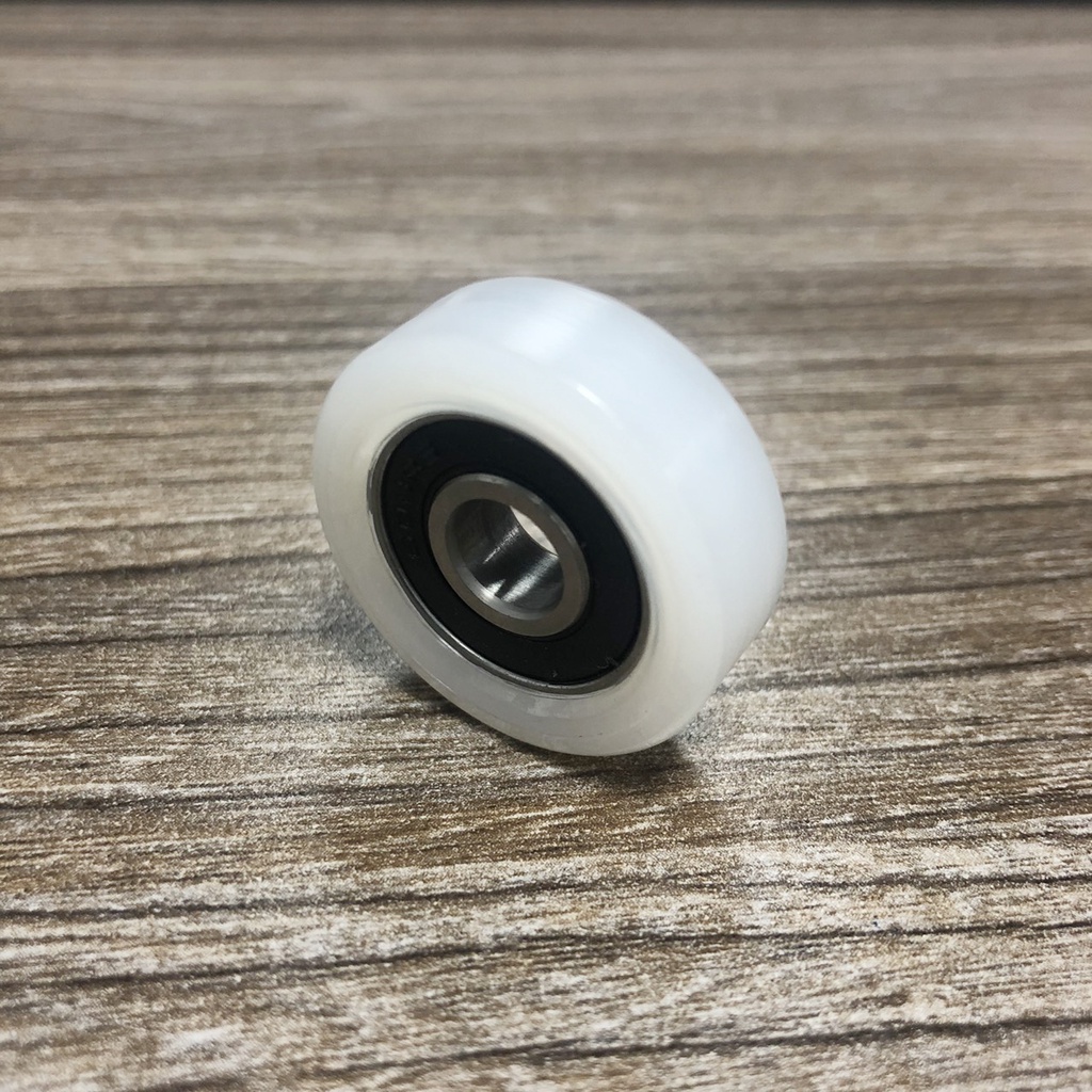 Bánh xe nhựa, con lăn vòng bi 608