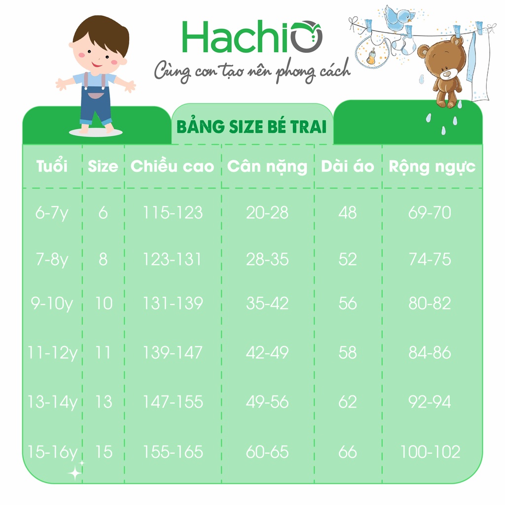 [HACHIO] Áo sơ mi cho bé trai, áo dài tay trẻ em có lỗ thoáng khí họa tiết kẻ caro màu xanh trắng, chất vải sạch