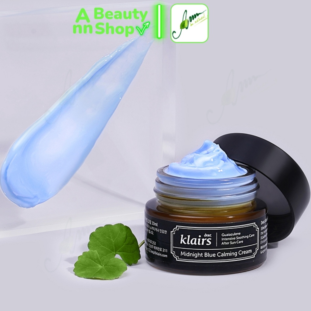 Kem dưỡng Klairs Midnight Blue Calming Cream