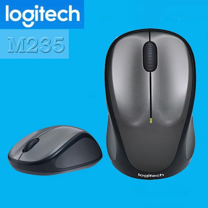 Chuột quang Logitech M235 LASER - Chuột nhằm mục tiêu khách hàng cần sự tiện lợi dễ di chuyển