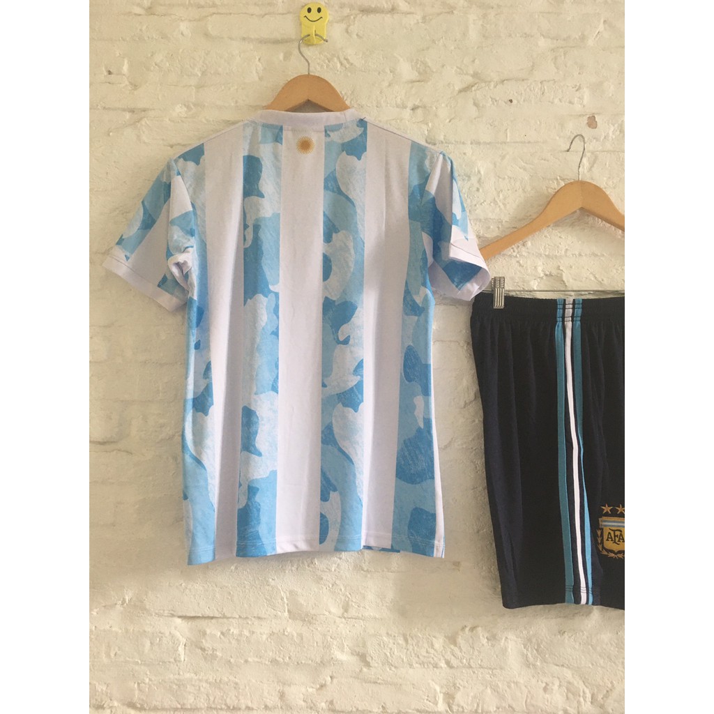 Bộ quần áo bóng đá Argentina trắng Sân nhà 2021 | BigBuy360 - bigbuy360.vn