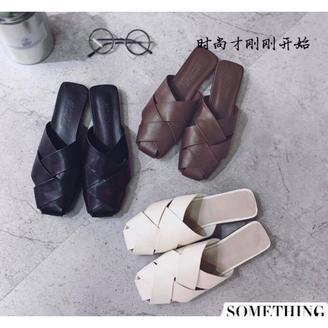 Sandal đan 3 màu