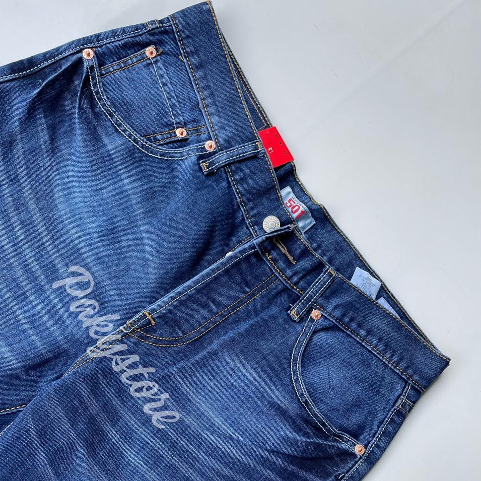 D-eli ❤ Quần Short Jean Levis 501 Phong Cách Nhật Bản Cho Nam 501 |Siêu Ngầu