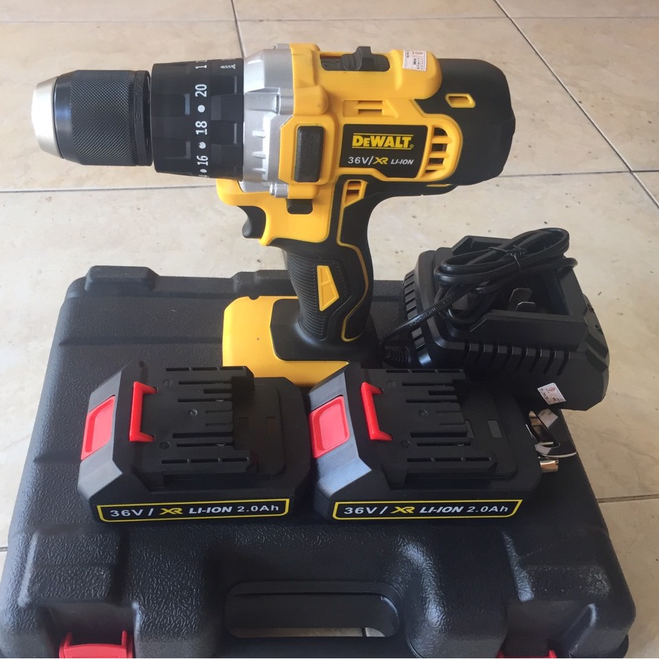 Miếng chèn nâng cao cho vỏ pin máy Dewalt tàu 36V XR li-ion thêm 1, 2, 3 hàng cell