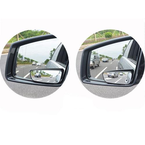 Bộ 2 Gương Xóa Điểm Mù 3R 3R-059 Gắn Chiếu Hậu Hình Chữ Nhật Mở Rộng Quan Sát
