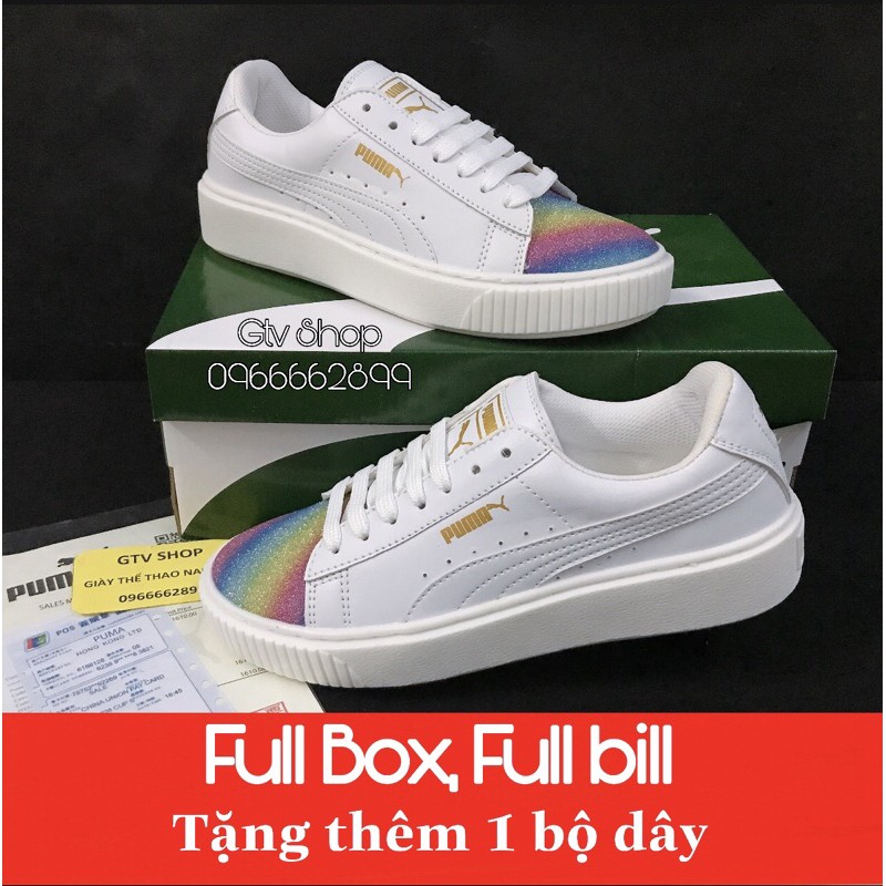 FULL BOX - FULL BILL + TẶNG THÊM 1 BỘ DÂY-  Giày thể thao nam nữ PM 𝐏𝐮𝐦𝐚 hot trend. size 36-39.