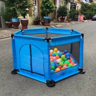 Quây bóng lục giác cho bé
