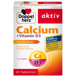 Calcium d3 doppel herz Đức 30 viên