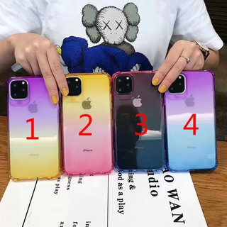 Ốp lưng iphone 11 11pro 11promax Gradient Soft Clear TPU