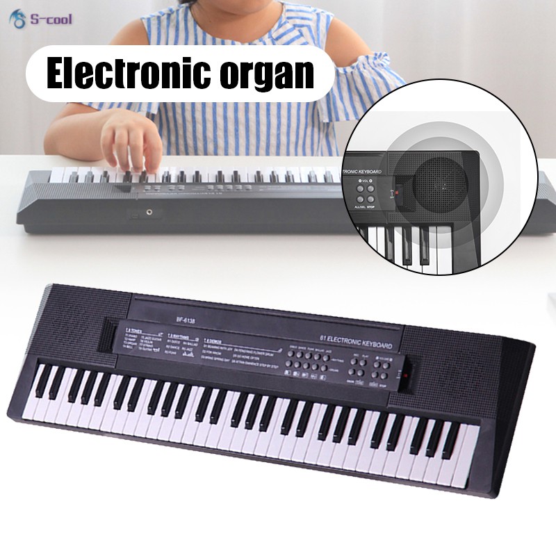 Đàn Piano 54 Phím Mini Có Nguồn Kép Cho Người Mới Bắt Đầu