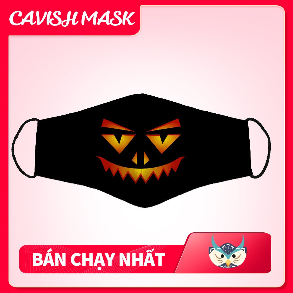 khẩu trang n95 ở hà nội In Hình Monster_70 Cavish Dây Đeo Mềm Chuyên Dụng, Đeo Thoải Mái, Không Đau Tai, Dễ Thở, Thoáng