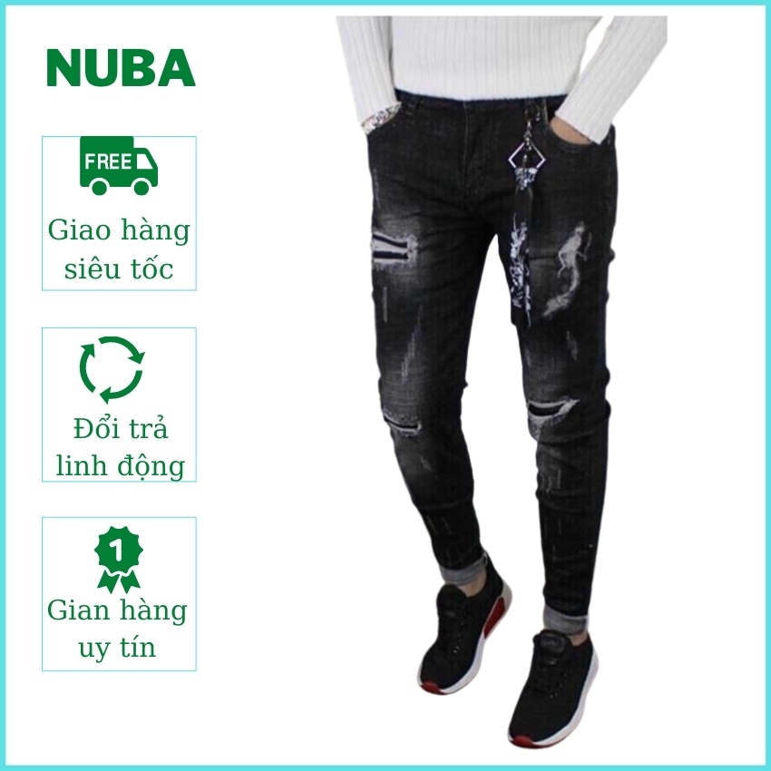 Quần jean nam cao cấp mẫu mới,quần bò đẹp giá rẻ, AT 195