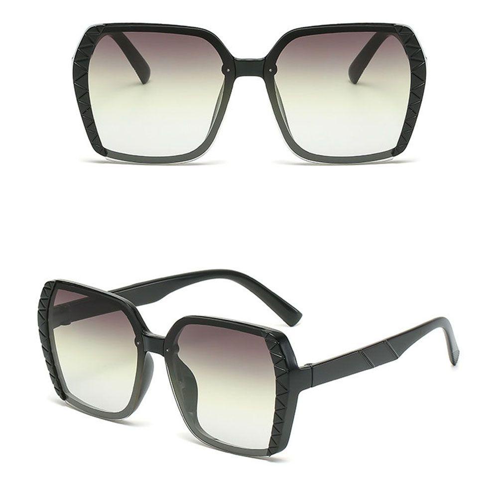 Kính Mát Gọng Vuông Oversize Cổ Điển Thời Trang Cho Nữ