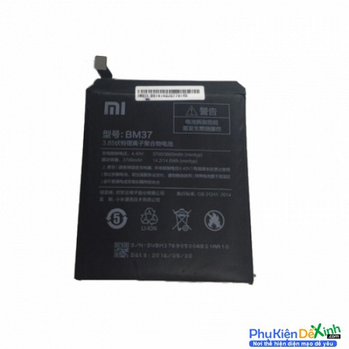 Pin Xiaomi Mi 5S Plus BM37