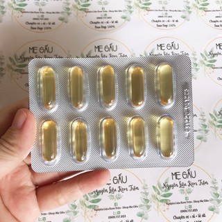 1 vỉ 10 viên viatmin e viên dài