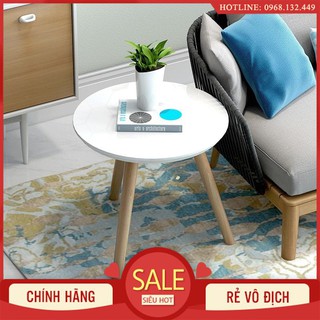 Bàn trà cafe hiện chân gỗ sồi