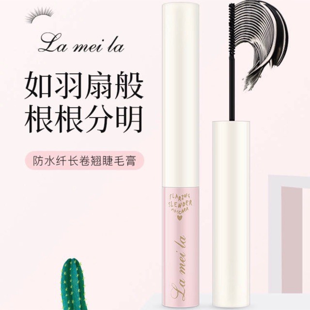Mascara Siêu Mảnh Tơi Mi Lameila Skinny Microcara Vỏ Hồng (nấm rơm shop) | BigBuy360 - bigbuy360.vn