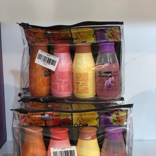 원반결 - SET 4 CHAI SỮA TẮM MINI COTTAGE - Pháp (50ml x4)