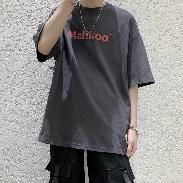 Áo Thun Mailkoo nam nữ from rộng unisex cao cấp bền màu 1Kenz