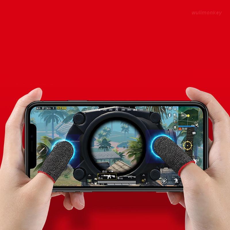 Set 2 vỏ bọc ngón tay chơi game chống mồ hôi thoáng khí cho điện thoại | BigBuy360 - bigbuy360.vn