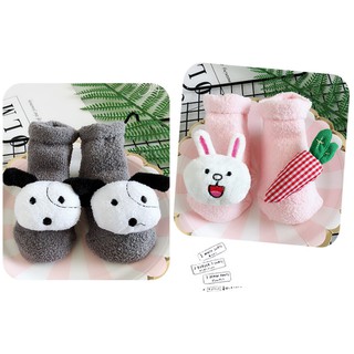 Tất nổi hoạt hình cho bé gái (0-12 tháng)