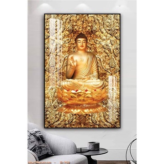 Tranh Laminate Tráng Gương - Tranh Treo Tường Phật Giáo Treo Phòng Thờ