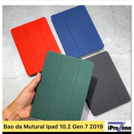 Bao da Mutural có khay để bút cho Ipad 10.2 Gen7 Chính hãng /NV78