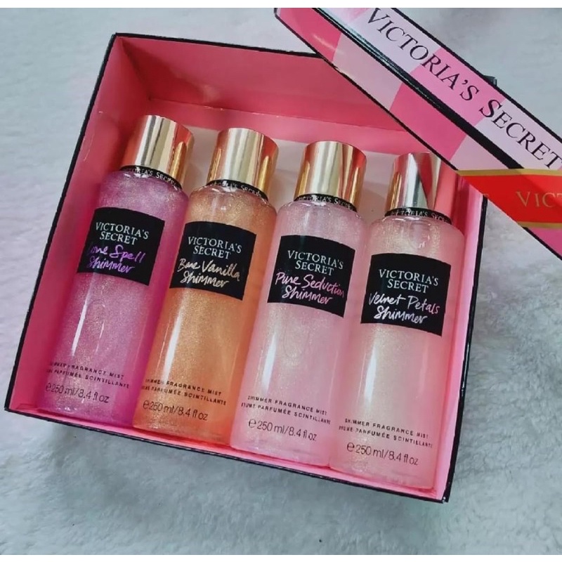 Combo 3 chai Xịt Toàn Thân Có Nhũ BodyMist Victoria's Secret 10