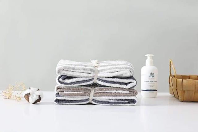 Set 2 khăn Muji Nhật