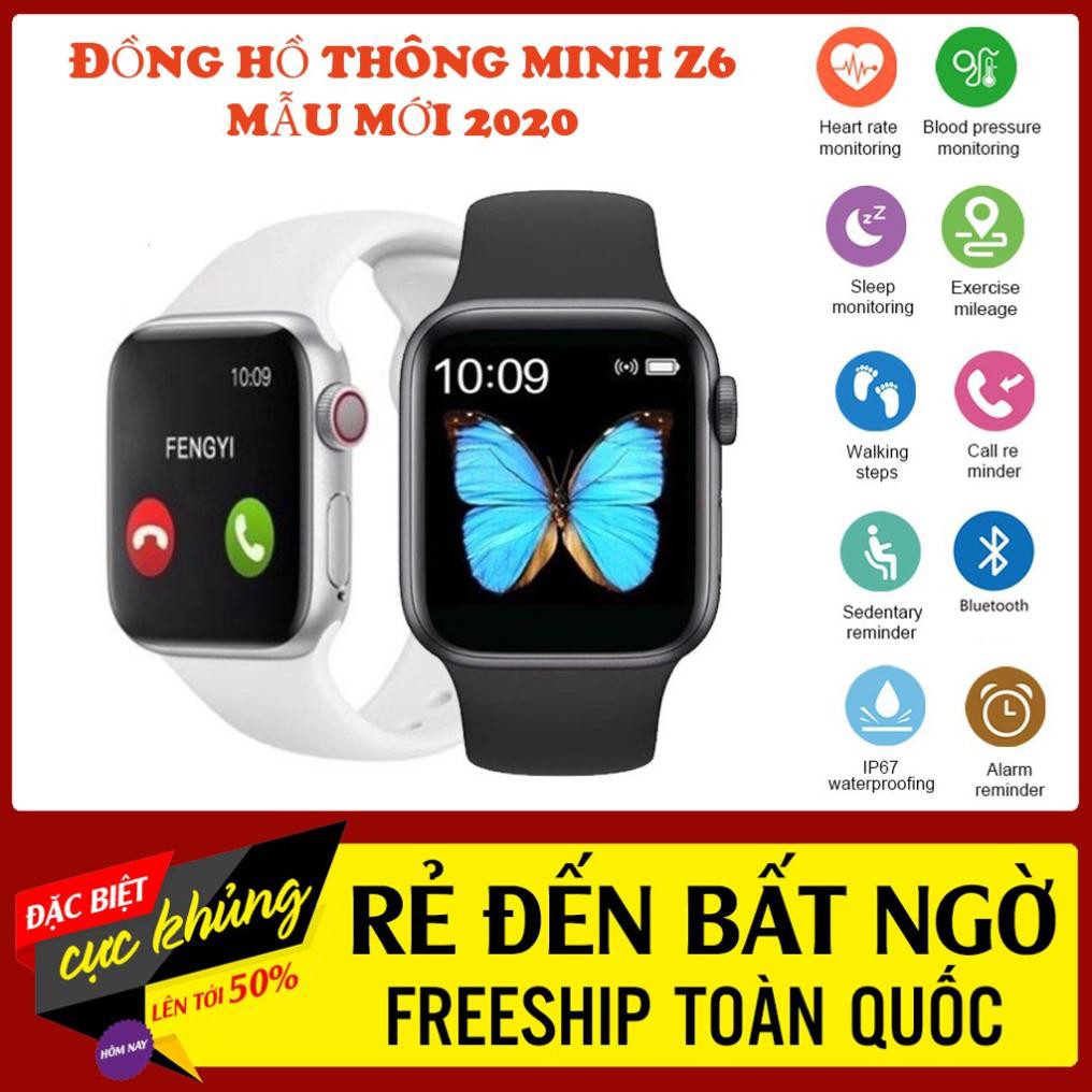 Đồng hồ thông minh trẻ em Z6  có SIM  và bộ nhớ có camera, gọi điện  Android, iphone, thông qua Bluetooth 3.0