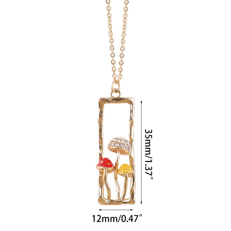 Flgo Vòng cổ Mặt Hình Nấm Thời Trang