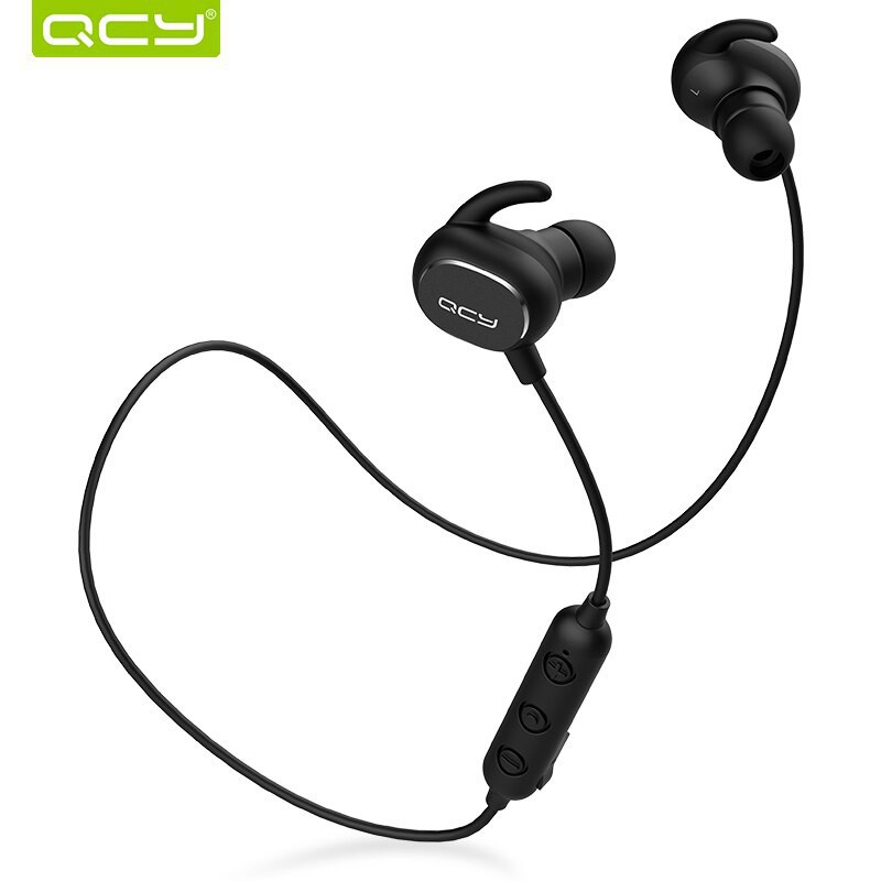 QCY QY19 Wireless Bluetooth Headphones Sport Sweatproof In-Ear Stereo Earphones