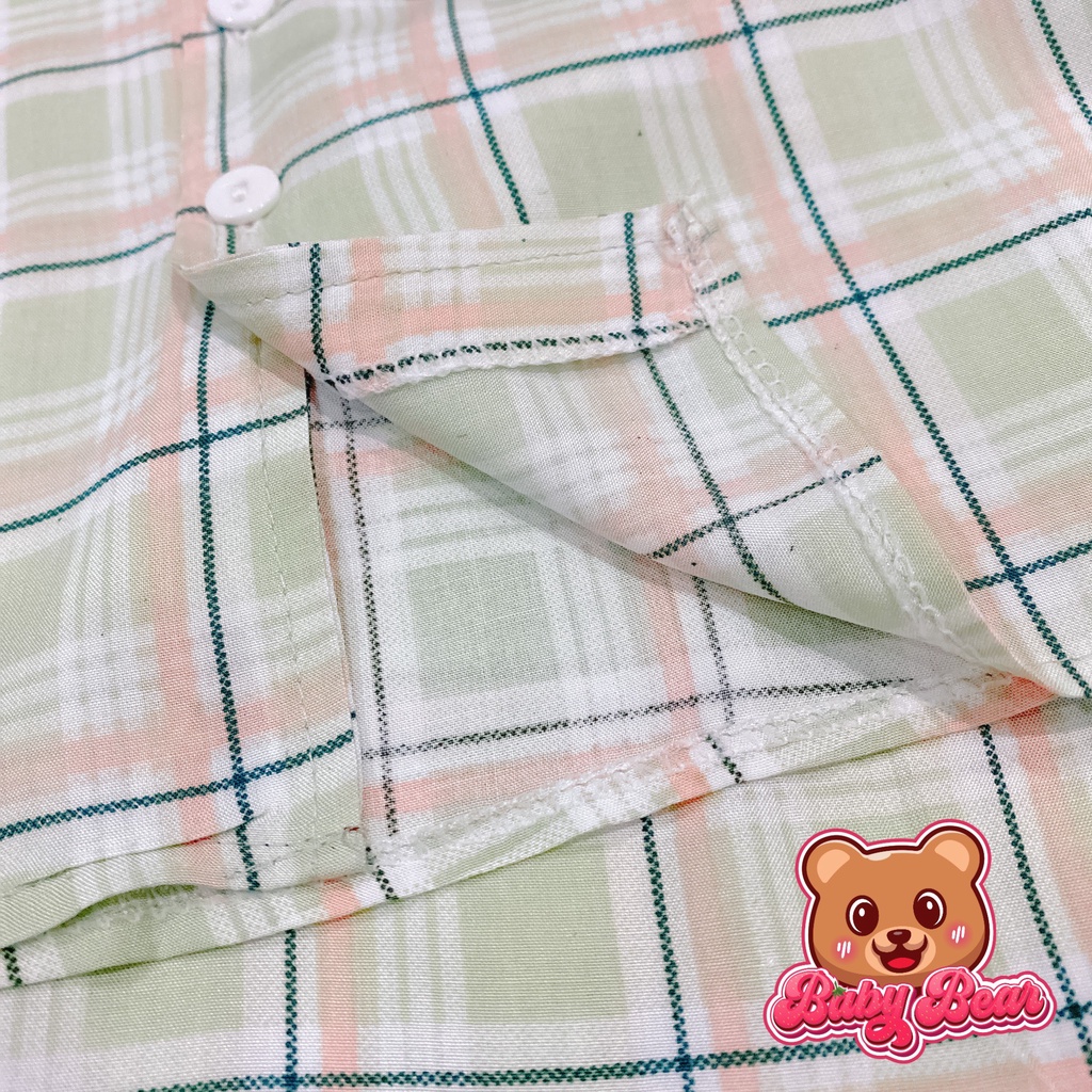 Đồ bộ tole Pijama đùi mặc nhà bé trai Baby Bear 8-50kg
