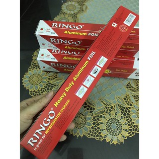 ( Chính Hãng THP )Giấy bạc nướng (màng nhôm) Ringo R12 kích thước