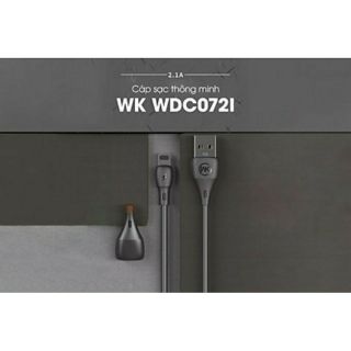 cáp sạc WK WDC072 hỗ trợ sạc nhanh