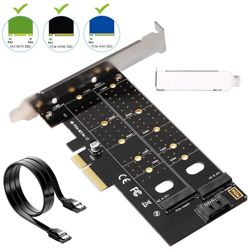 Thẻ Chuyển Đổi Nvme / Sata 22110 / 2280 / 2260 / 2240 / 2230 | BigBuy360 - bigbuy360.vn