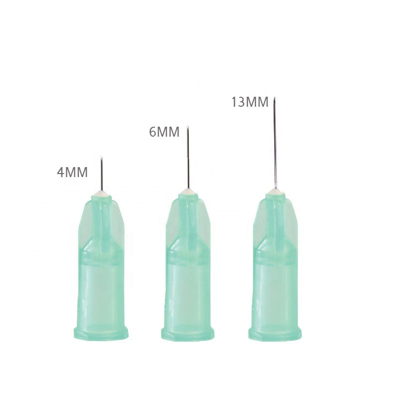 Đầu kim tiêm tinh chất tiêm căng bóng meso nanoneedle siêu nhỏ 30G 32G 34G 4mm 8mm 13mm