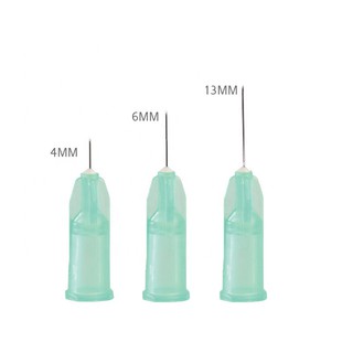 Hộp 100 cây kim meso 30G 32G 4mm 13mm tiêm căng bóng cá hồi trẻ hoá PRP Hàn Quốc DM CARE