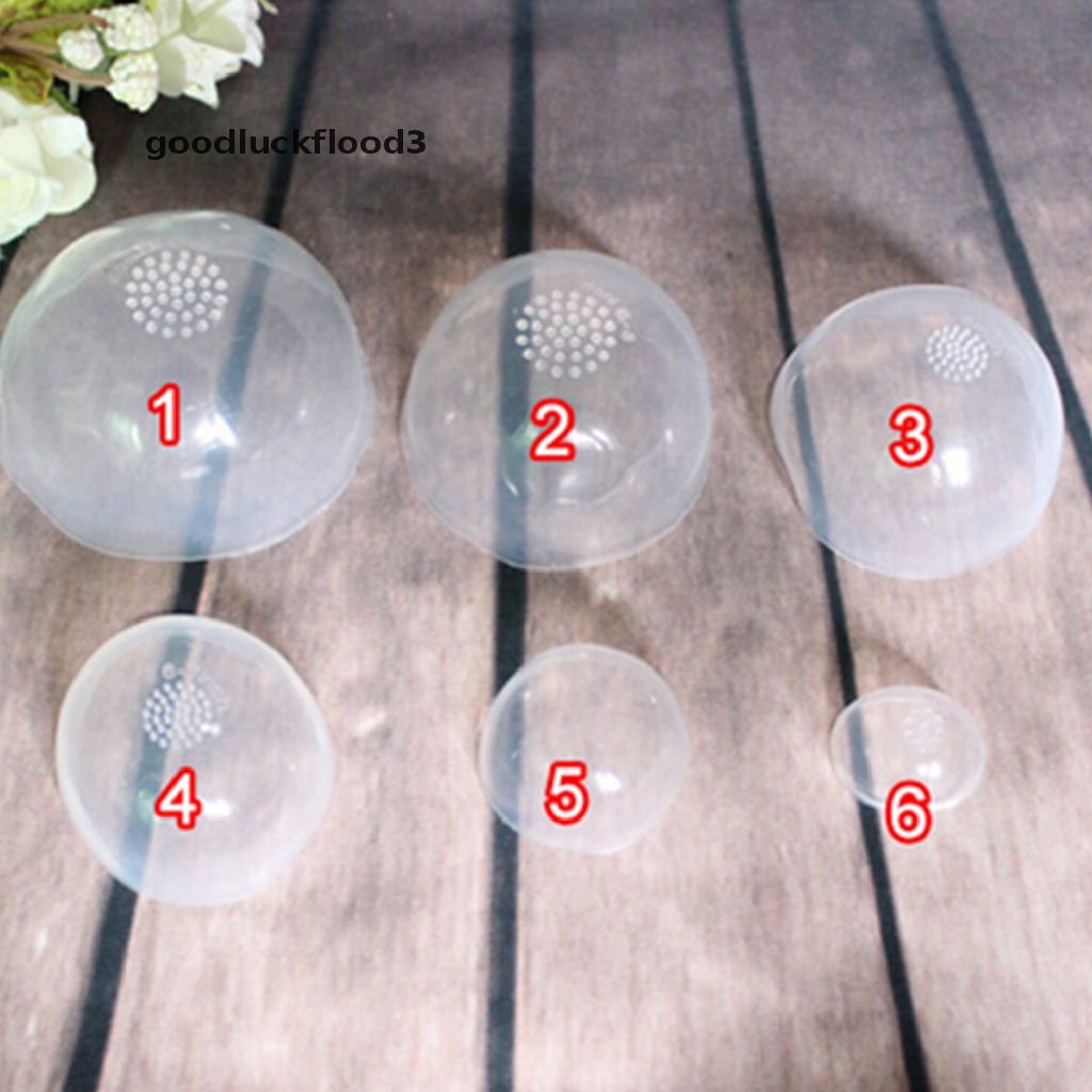 Mũ đội tóc giả bằng silicon 3 - 10inch cho búp bê BJD 1 / 3 1 / 4 1 / 6 1 / 8 1 / 12