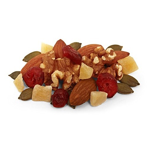 Hạt và trái cây sấy khô Gourmetnut POWER UP TRAIL MIX MEGA 397gr date 2024